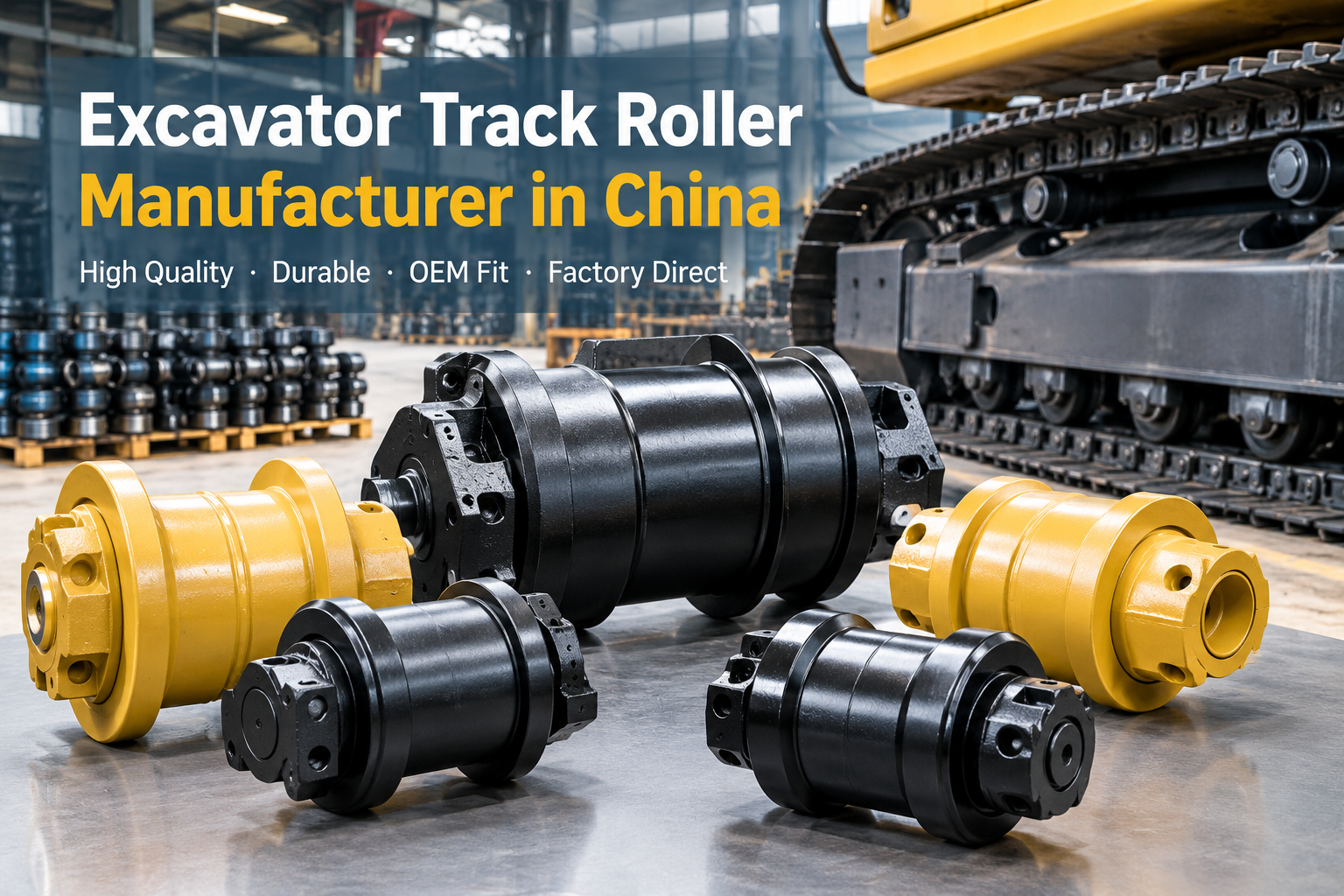 Xiamen Doozer Excavator Track Roller Manufacturer in China