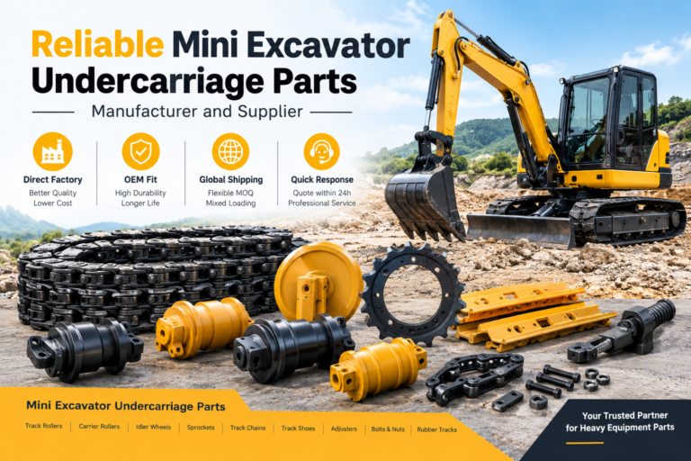 Reliable Mini Excavator Undercarriage Parts Manufacturer and Supplier