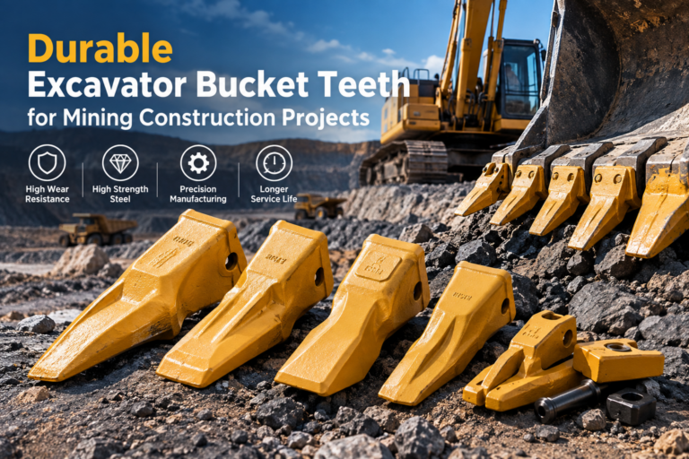 Durable Excavator Bucket Teeth for Mining Construction Projects