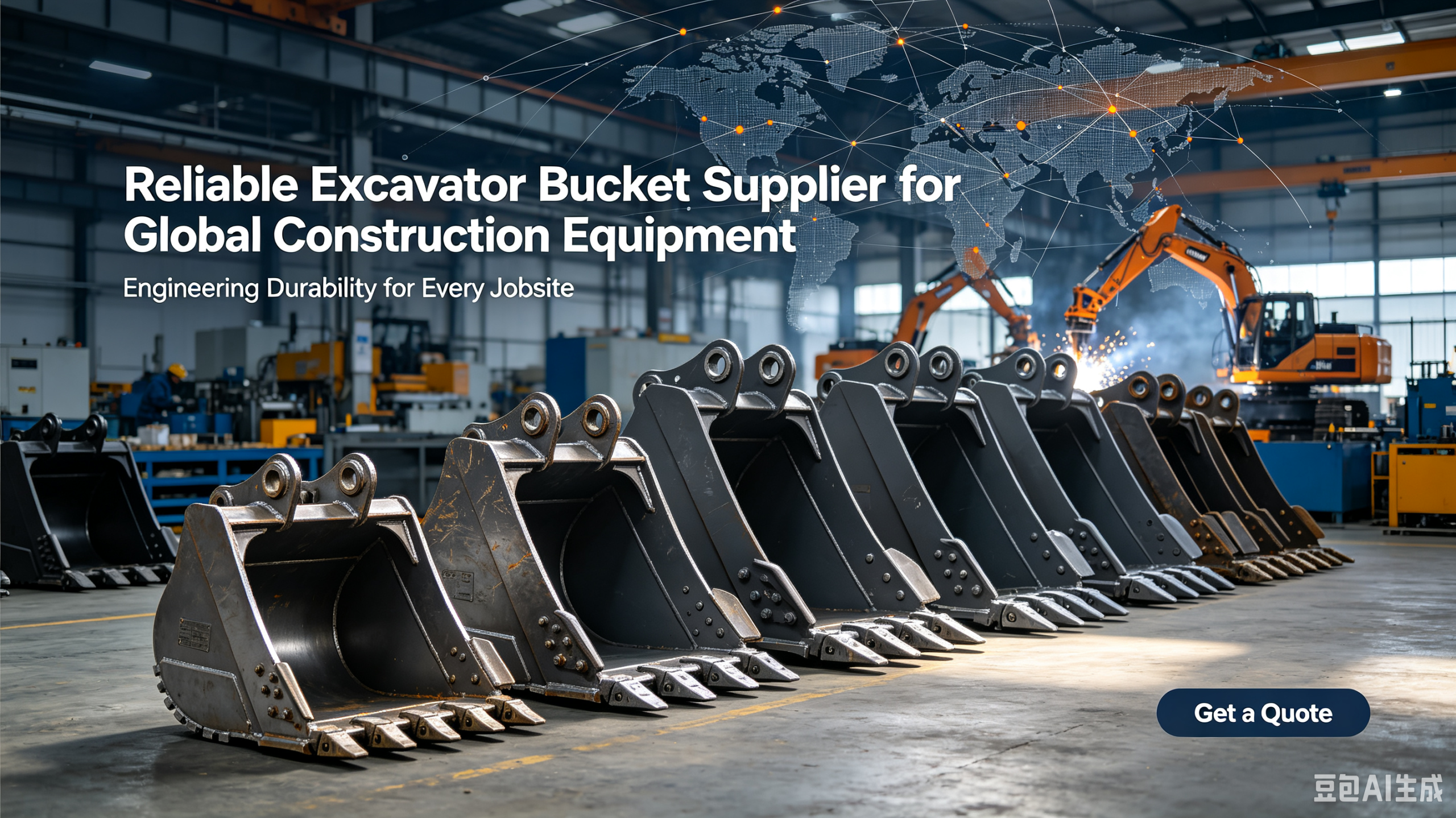 Reliable Excavator Bucket Supplier for Global Construction Equipment