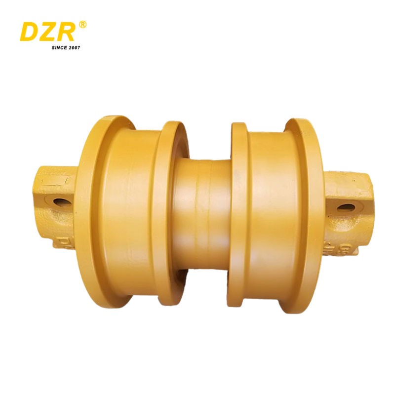 High Strength Caterpillar D6R Bulldozer Undercarriage Parts Track Roller