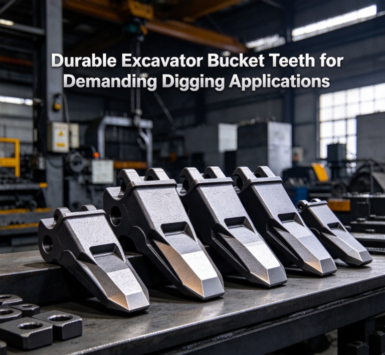 Durable Excavator Bucket Teeth for Demanding Digging Applications